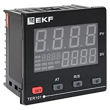 Измеритель-регулятор EKF TER одноканальный; корпус L; вход: 0…10 В / 4…20 мА; шина: RS-485; упр. вых
