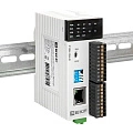 ПЛК EKF PRO-Logic центральный процессор; DI=4; DO=4 э.м реле; AI=2; AO=2; 1xEthernet, 1xRS-485; c по