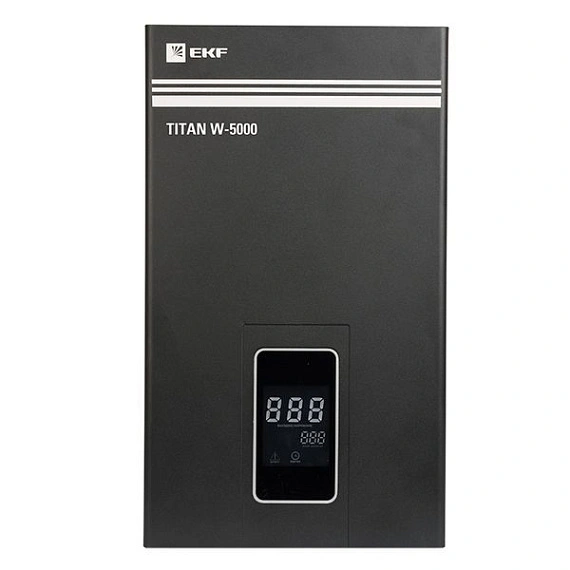 Стабилизатор напряжения EKF Titan релейный; 5000 ВА; 3000 Вт
