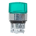Исполнительный механизм переключателя EKF XB4; D отверстия= 22 мм; Зеленый; с подсветкой; возвратный