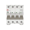 Автоматический выключатель EKF Averes, серия AV-6 DC; I=63 А; хар-ка C; полюсов 4; отключение 6 кА