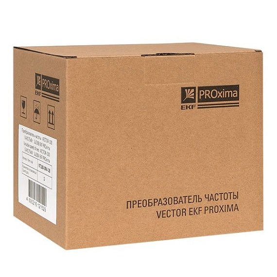 ПЧ EKF VECTOR-100; 1х220В; 0,4 кВТ; 2,5 А