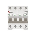 Автоматический выключатель EKF Averes, серия AV-10; I=40 А; хар-ка C; полюсов 4; отключение 10 кА