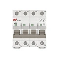 Автоматический выключатель EKF Averes, серия AV-10 DC; I=50 А; хар-ка K; полюсов 4; отключение 10 кА