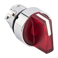 Исполнительный механизм переключателя EKF XB4; D отверстия= 22 мм; Красный; с подсветкой; с фиксацие