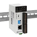 ПЛК EKF PRO-Logic центральный процессор; DI=4; DO=4 NPN; AI=2; AO=2; HSI=1; HSO=1; 1xEthernet, 1xRS-
