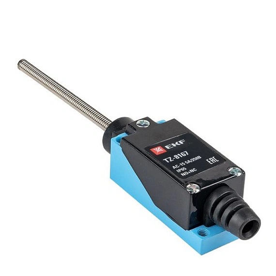 Концевой выключатель EKF TZ-8 Пружинный стержень возвратный без фиксации