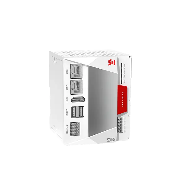 ПЛК Sinsegye SX58 центральный процессор; 1xRS232/422/485, 2xUSB, 2xRJ45, 1xCAN, 1xHDMI