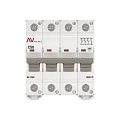 Автоматический выключатель EKF Averes, серия AV-10 DC; I=50 А; хар-ка C; полюсов 4; отключение 10 кА