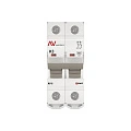 Автоматический выключатель EKF Averes, серия AV-6; I=3 А; хар-ка K; полюсов 2; отключение 6 кА