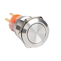 Кнопка EKF S-Pro67; D отверстия= 19 мм; Прочее; с фиксацией; Плоская (-ий); IP67