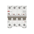 Автоматический выключатель EKF Averes, серия AV-6 DC; I=63 А; хар-ка L; полюсов 4; отключение 6 кА