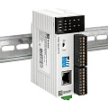 ПЛК EKF PRO-Logic центральный процессор; DI=4; DO=4 э.м реле; AI=2; AO=2; HSI=1; 1xEthernet, 1xRS-48
