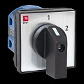 Переключатель кулачковый EKF; 2; полюсов 1; Iu=25 А; схема подключения 3; позиции: 1-2; IP65