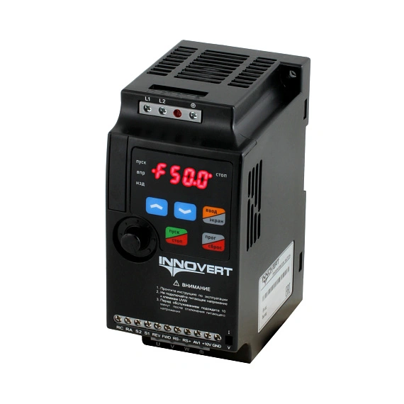ПЧ INNOVERT ISD mini plus; 1х220 В; 0,75 кВТ; 5 А
