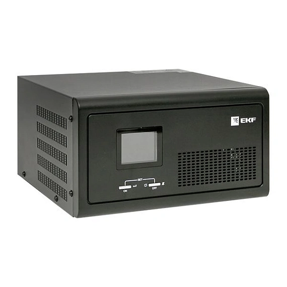 ИБП EKF E-Power PSW-H напольный монтаж; 1000 ВА; 1000 Вт; фаз вх/вых=1/1; розетки 2 x Schuko; встрое