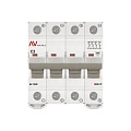 Автоматический выключатель EKF Averes, серия AV-10 DC; I=3 А; хар-ка C; полюсов 4; отключение 10 кА