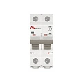 Автоматический выключатель EKF Averes, серия AV-10; I=2 А; хар-ка B; полюсов 2; отключение 10 кА