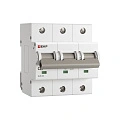 Автоматический выключатель EKF PROxima, серия ВА 47-125; I=20 А; хар-ка C; полюсов 3; отключение 15 