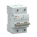 Автоматический выключатель EKF Averes, серия AV-125; I=80 А; хар-ка D; полюсов 2; отключение 10 кА