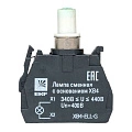 Лампа сменная EKF XB4; цвет: Зеленый; Ue=400 В AC