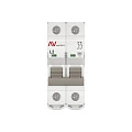 Автоматический выключатель EKF Averes, серия AV-6; I=2 А; хар-ка L; полюсов 2; отключение 6 кА