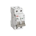 Автоматический выключатель EKF Averes, серия AV-6; I=6 А; хар-ка K; полюсов 2; отключение 6 кА