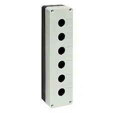 Корпус EKF; белый; кнопок 6; IP54