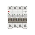 Автоматический выключатель EKF Averes, серия AV-6 DC; I=6 А; хар-ка C; полюсов 4; отключение 6 кА