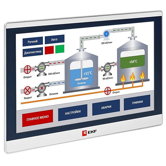 Панель оператора EKF PRO-Screen; 15,6"; TFT; 1xEthernet, 1xRS-232, 2xRS-422, 2xRS-485, 2хUSB 2.0