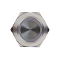 Кнопка EKF S-Pro67; D отверстия= 19 мм; U=230 В; Красный; с подсветкой; с фиксацией; Плоская (-ий); 