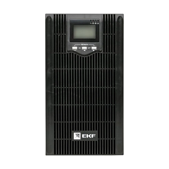 ИБП EKF E-Power PSW600 корпус "TB" напольный монтаж; 3000 ВА; 2400 Вт; фаз вх/вых=1/1; розетки 3 х С