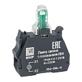 Лампа сменная EKF XB4; цвет: Зеленый; Ue=230 В AC