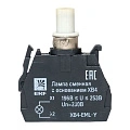 Лампа сменная EKF XB4; цвет: Желтый; Ue=230 В AC