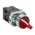 Переключатель EKF XB2; D отверстия= 22 мм; Красный; с подсветкой; с фиксацией; U=220 В; 2; IP40