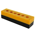 Корпус EKF; жёлтый; кнопок 6; IP54