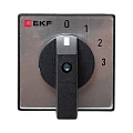 Переключатель кулачковый EKF; 4; полюсов 2; Iu=32 А; схема подключения 1; позиции: 0-1-2-3; IP20