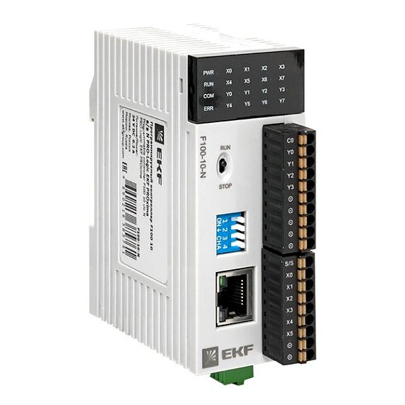 ПЛК EKF PRO-Logic центральный процессор; DI=6; DO=4 NPN; 1xEthernet, 1xRS-485