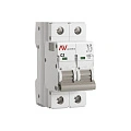 Автоматический выключатель EKF Averes, серия AV-6; I=2 А; хар-ка C; полюсов 2; отключение 6 кА