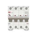 Автоматический выключатель EKF Averes, серия AV-6 DC; I=3 А; хар-ка K; полюсов 4; отключение 6 кА