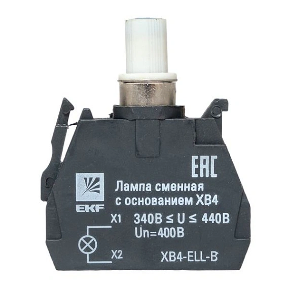 Лампа сменная EKF XB4; цвет: Синий; Ue=400 В AC