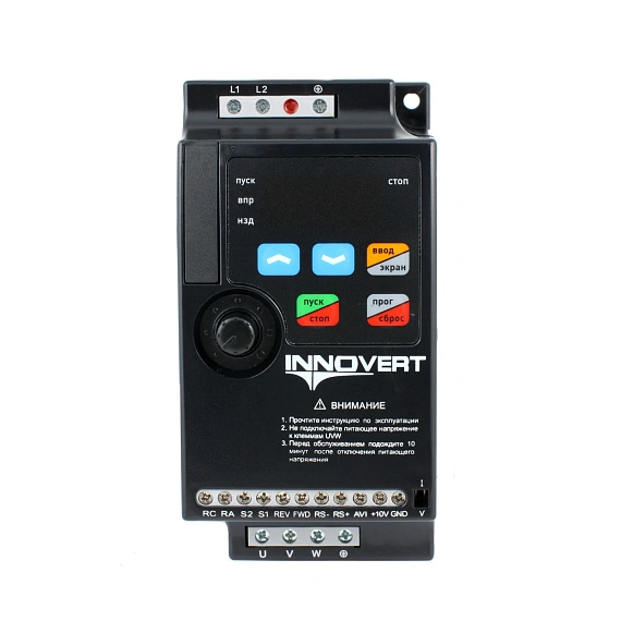 ПЧ INNOVERT ISD mini plus; 1х220 В; 0,75 кВТ; 5 А
