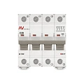 Автоматический выключатель EKF Averes, серия AV-10 DC; I=20 А; хар-ка C; полюсов 4; отключение 10 кА
