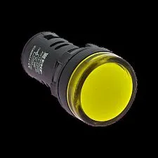 Матрица светодиодная EKF AD16-16HS; D отверстия= 22 мм; цвет: Желтый; Ue=24 В AC/DC; IP54
