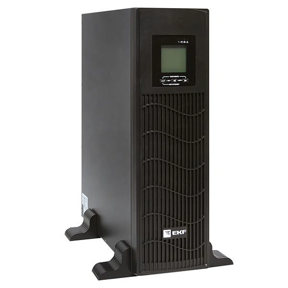 ИБП EKF E-Power PSW600 корпус "RTB" монтаж в стойку; 1500 ВА; 1200 Вт; фаз вх/вых=1/1; розетки 6 х С