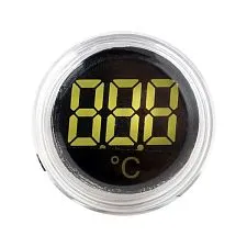Индикатор значения температуры EKF ED16-22С; D отверстия= 22 мм; цвет: Белый; Ue=230 В AC; IP54