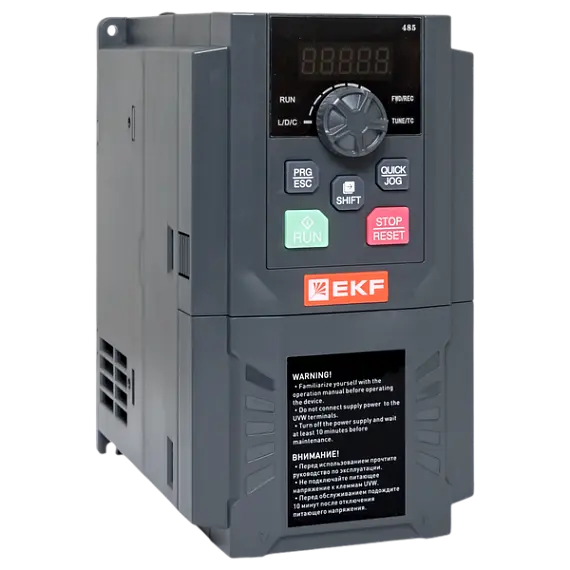 ПЧ EKF PRO-Drive 150; 3х380В; 3,7 кВТ; 9 А