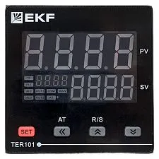 Измеритель-регулятор EKF TER одноканальный; корпус L; вход: 0…50 мВ / 0…400 Ом; шина: RS-485; упр. в