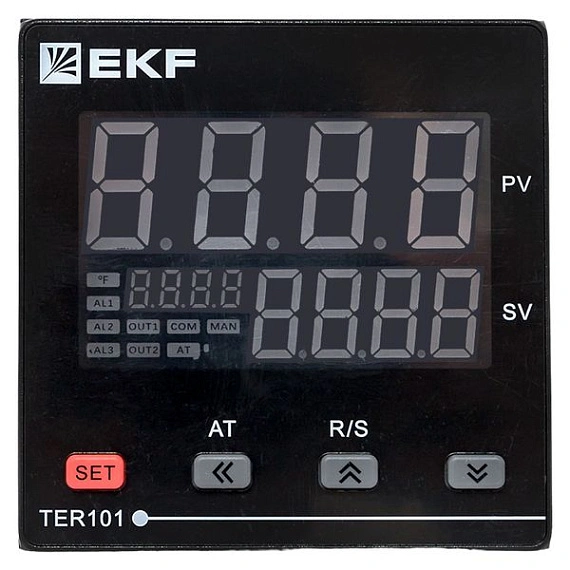 Измеритель-регулятор EKF TER одноканальный; корпус L; вход: 0…10 В / 4…20 мА; шина: RS-485; упр. вых