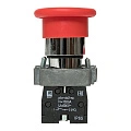 Кнопка EKF XB2; D отверстия= 22 мм; U=230 В; Красный; возвратный; Грибовидная; IP65